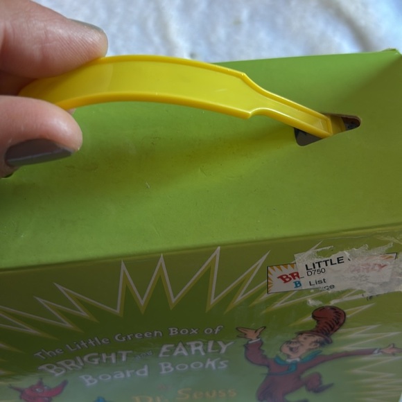 NWT The littlee green box of bright and early board books by Dr Seuss- set of 4 - Picture 4 of 5